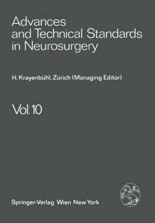 Kniha Advances and Technical Standards in Neurosurgery H. Krayenbuhl