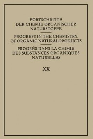 Carte Fortschritte der Chemie Organischer Naturstoffe / Progress in the Chemistry of Organic Natural Products / Progres dans la Chimie des Substances Organi 