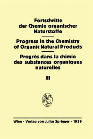 Kniha Fortschritte der Chemie Organischer Naturstoffe R.J. Anderson