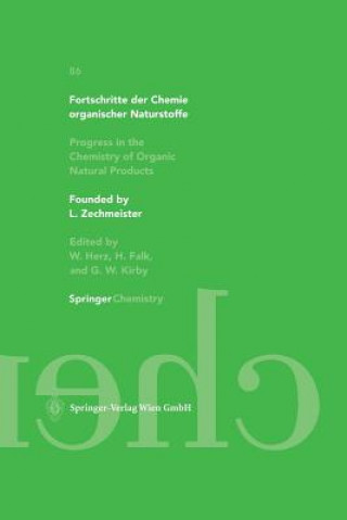 Livre Fortschritte der Chemie organischer Naturstoffe / Progress in the Chemistry of Organic Natural Products 86 A. Gossauer