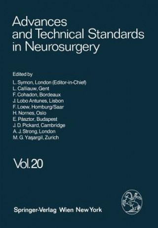 Könyv Advances and Technical Standards in Neurosurgery 