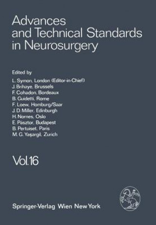 Книга Advances and Technical Standards in Neurosurgery L. Symon