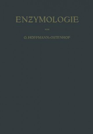 Kniha Enzymologie Otto Hoffmann-Ostenhof