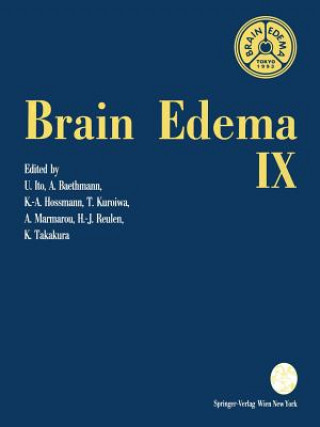 Kniha Brain Edema IX Umeo Ito