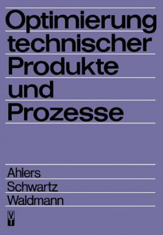 Carte Optimierung Technischer Produkte Und Prozesse Horst Ahlers