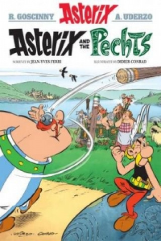 Livro Asterix and the Pechts Didier Conrad