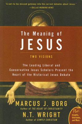 Knjiga Meaning of Jesus Marcus Borg