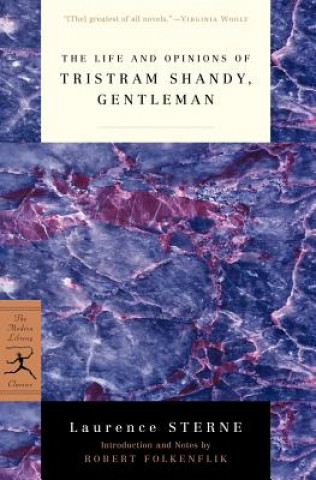 Carte Life and Opinions of Tristram Shandy, Gentleman Laurence Sterne