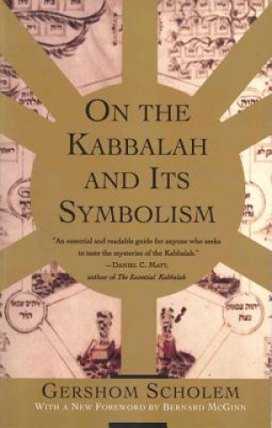 Kniha On the Kabbalah and its Symbolism Gershom Scholem