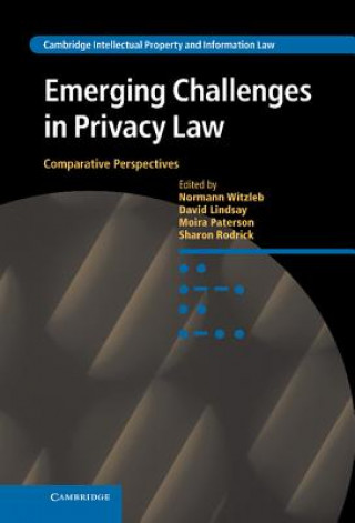 Könyv Emerging Challenges in Privacy Law Normann Witzleb