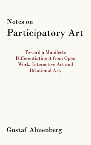 Βιβλίο Notes on Participatory Art Gustaf Almenberg