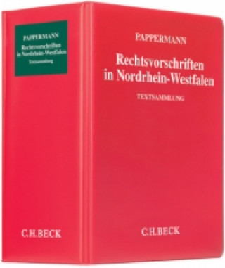 Книга Rechtsvorschriften in Nordrhein-Westfalen, zur Fortsetzung Ernst Pappermann