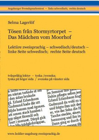 Buch Toesen fran Stormyrtorpet - Das Madchen vom Moorhof Selma Lagerlöf