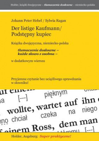 Книга Der listige Kaufmann/Podstepny kupiec -- Ksiazka djuwezyczna, niemiecko-polska Johann Peter Hebel