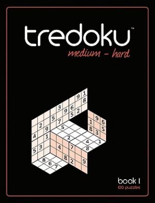 Kniha Tredoku - Medium-Hard 1 Games Mindome