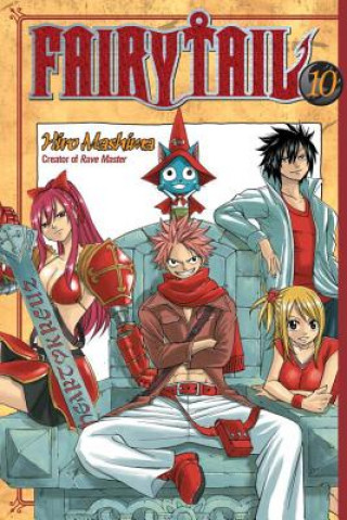 Könyv Fairy Tail 10 Hiro Mashima