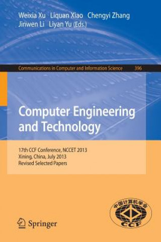 Könyv Computer Engineering and Technology Weixia Xu