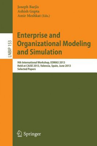 Βιβλίο Enterprise and Organizational Modeling and Simulation Joseph Barjis