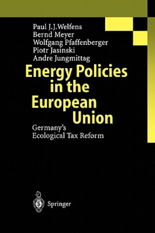 Книга Energy Policies in the European Union P. J. J. Welfens