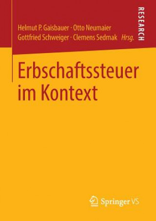 Buch Erbschaftssteuer Im Kontext Helmut P Gaisbauer