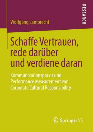 Carte Schaffe Vertrauen, Rede Darï¿½ber Und Verdiene Daran Wolfgang Lamprecht