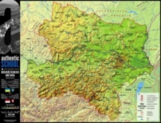 Nyomtatványok 3-D-Landkarte Niederösterreich 