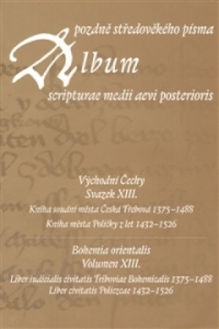 Книга Album pozdně středověkého písma XIII. Hana Pátková