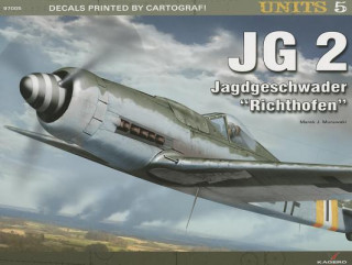 Kniha JG 2. Jagdgeschwader Richthofen Marek Murawski