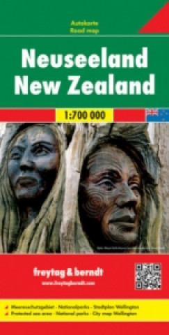 Articles imprimés New Zealand Road Map 1:700 000 