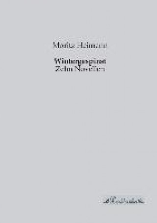 Book Wintergespinst Moritz Heimann