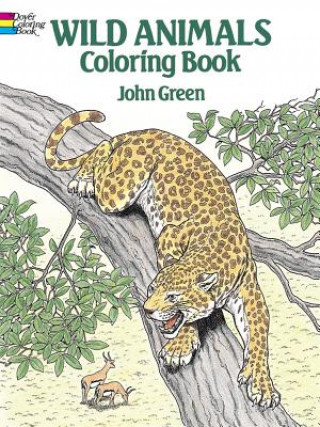 Książka Wild Animals Colouring Book John Green