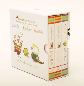 Könyv Little Books Boxed Set Featuring Little Pea Little Hoot Little Oink Amy Krouse Rosenthal