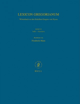 Libro Lexicon Gregorianum Friedhelm B R Mann