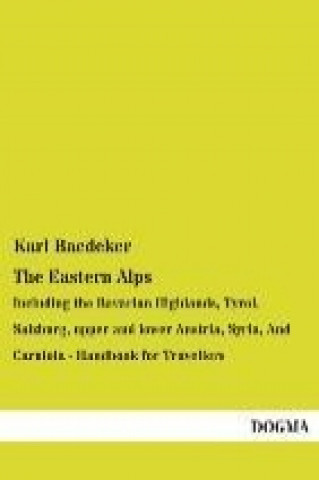 Book The Eastern Alps Karl Baedeker