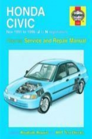 Könyv Honda Civic 91-96 