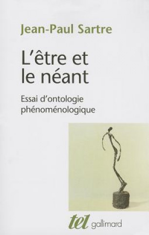 Könyv L'etre et le neant Jean Paul Sartre