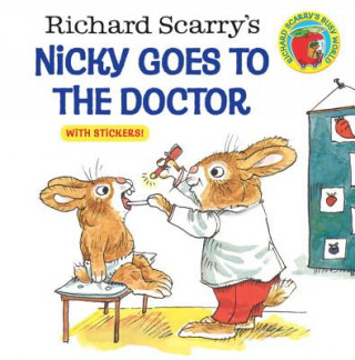 Book Richard Scarry's Nicky Goes to the Doctor Richard Scarry