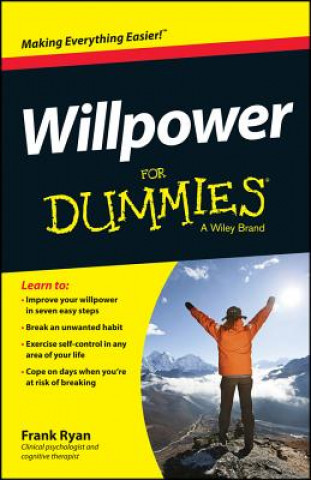 Kniha Willpower For Dummies Frank Ryan