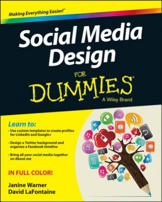 Könyv Social Media Design For Dummies Janine Warner