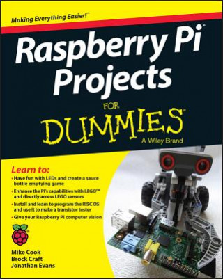 Książka Raspberry Pi Projects For Dummies Mike Cook
