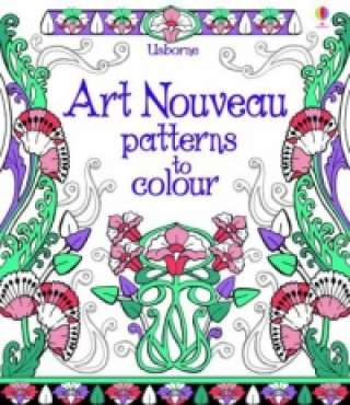 Carte Art Nouveau Patterns to Colour Emily Bone & Mary Kilvert