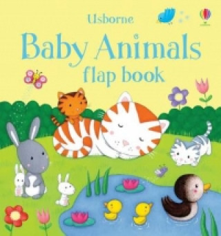 Kniha Baby Animals Flap Book Sam Taplin & Rosalinde Bonnet