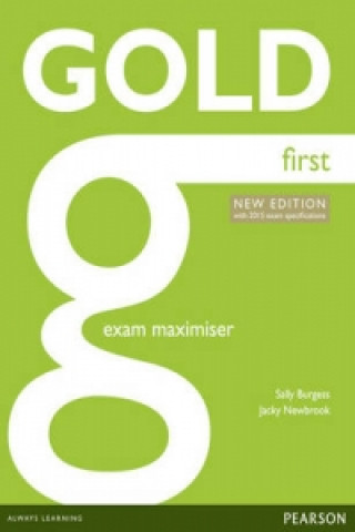 Könyv Gold First New Edition Maximiser without Key Jacky Newbrook