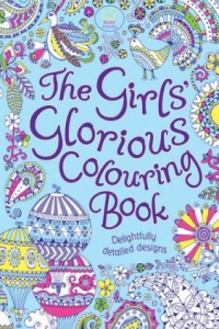 Carte Girls' Glorious Colouring Book Hannah Davies
