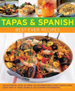 Könyv Tapas & Spanish Best-Ever Recipes Pepita Aris