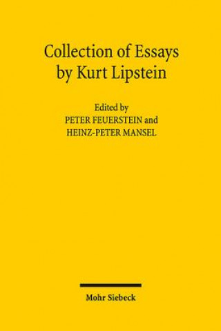 Carte Collection of Essays Kurt Lipstein