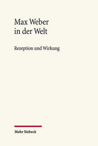 Libro Max Weber in der Welt 