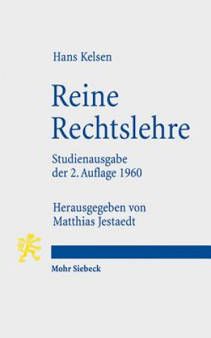 Kniha Reine Rechtslehre Hans Kelsen