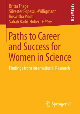 Libro Paths to Career and Success for Women in Science Britta Thege