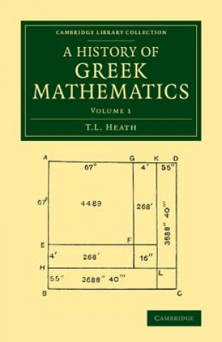 Книга History of Greek Mathematics: Volume 1 T. L. Heath
